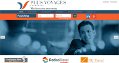 Desktop Screenshot of plusvoyages.com